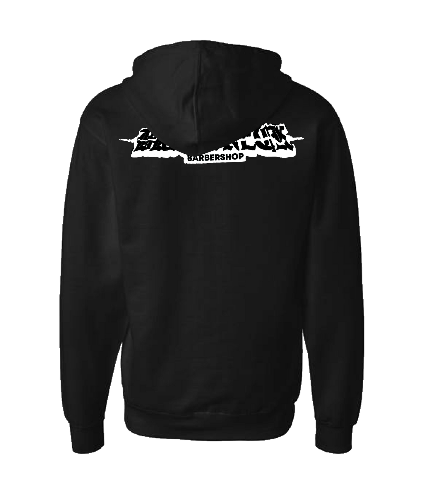 Brassneck Barbershop
 - Logo 1 - Black Zip Up Hoodie