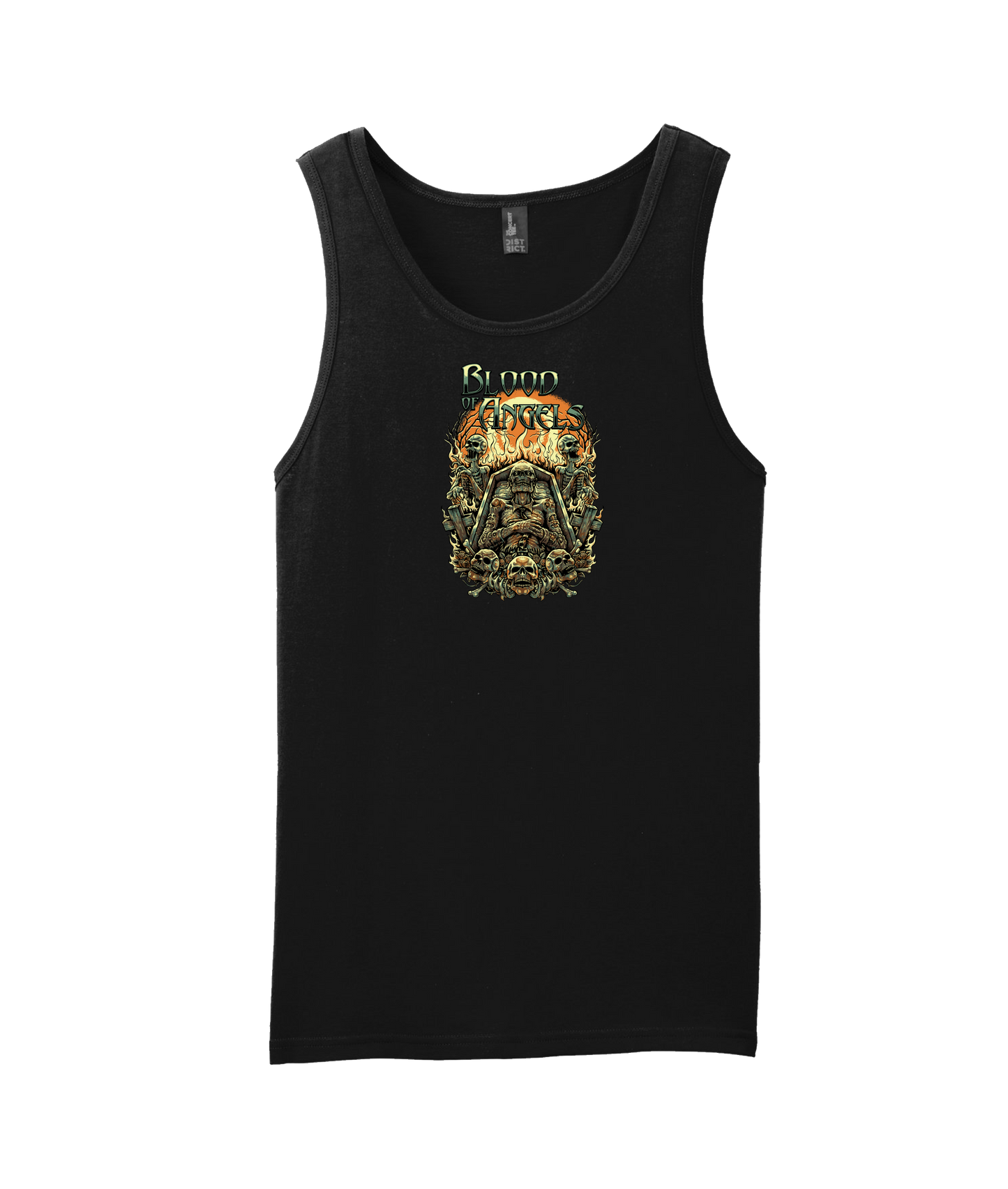 Blood of Angels Battle Gear - RIP - Black Tank Top