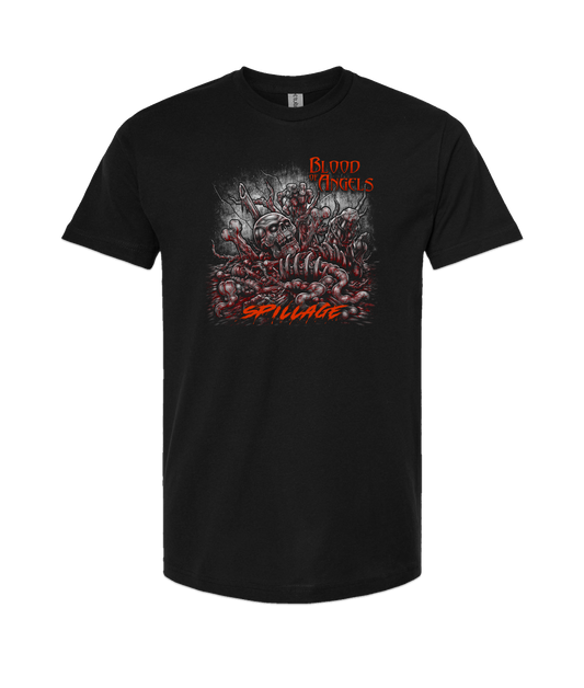 Blood of Angels Battle Gear - Spillage - Black T Shirt
