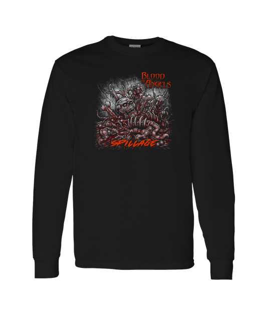 V-BOATOP - Spillage  - Black Long Sleeve T