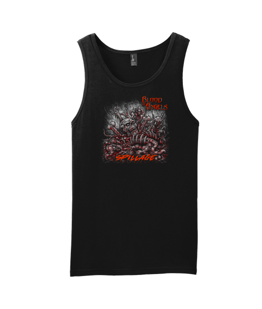 V-BOATOP - Spillage  - Black Tank Top