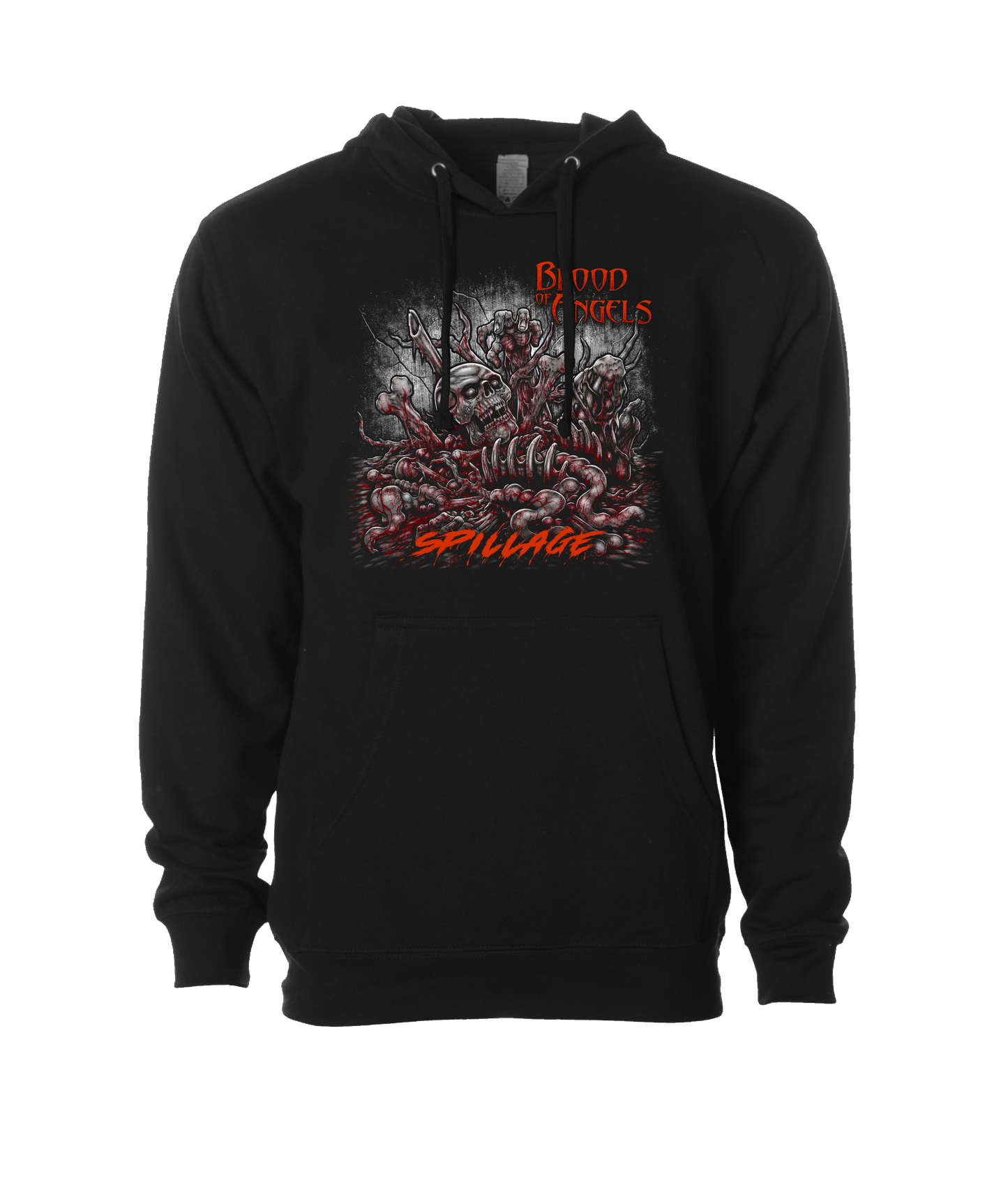V-BOATOP - Spillage  - Black Hoodie