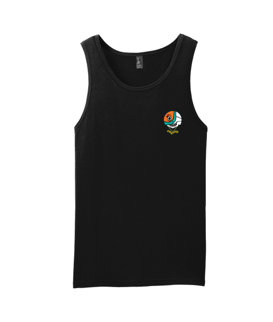 V-BOUNSKTOP - SKULL LOGO - Black Tank Top