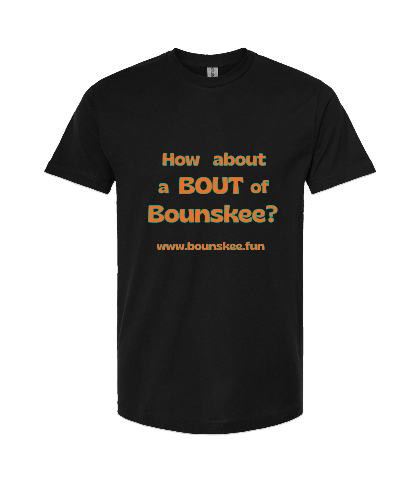 V-BOUNSKTOP - How About A Bout - Black T Shirt
