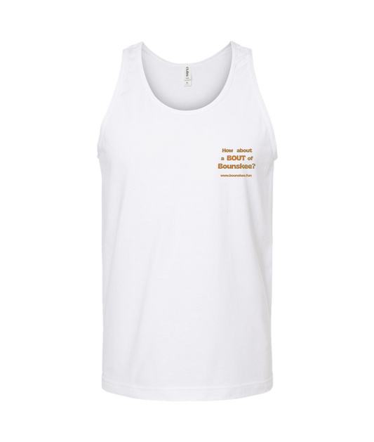 V-BOUNSKTOP - How About A Bout - White Tank Top