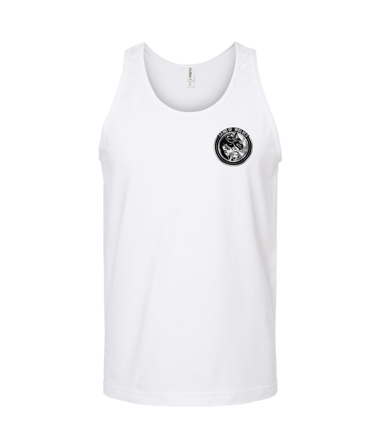 Band of Wolves - The Wolf - White Tank Top
