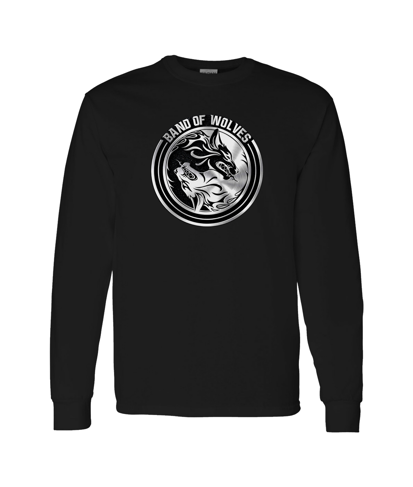 Band of Wolves - The Wolf - Black Long Sleeve T