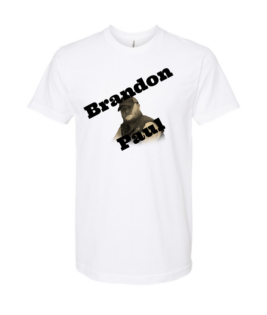 Brandon Paul - Logo - White T-Shirt