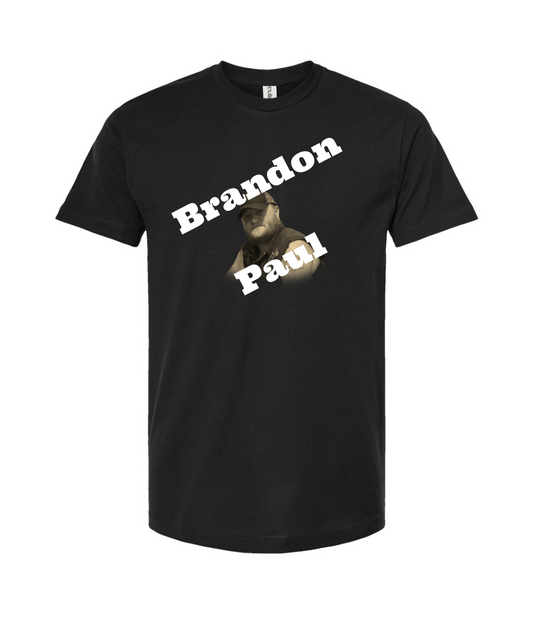 Brandon Paul - Logo - Black T-Shirt