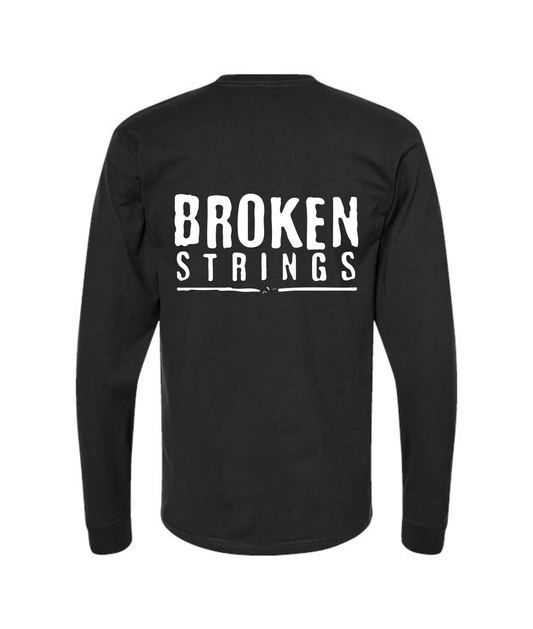 V-BRSTOP - BROKEN STRINGS - Black Long Sleeve T