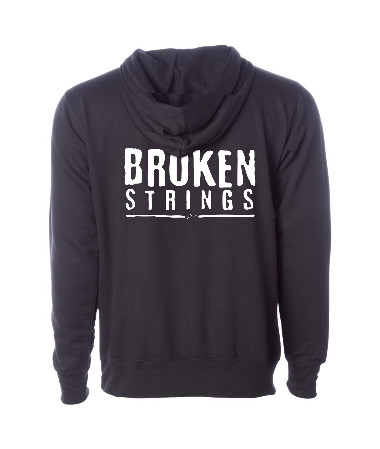 BROKEN STRINGS - BROKEN STRINGS - Black Hoodie