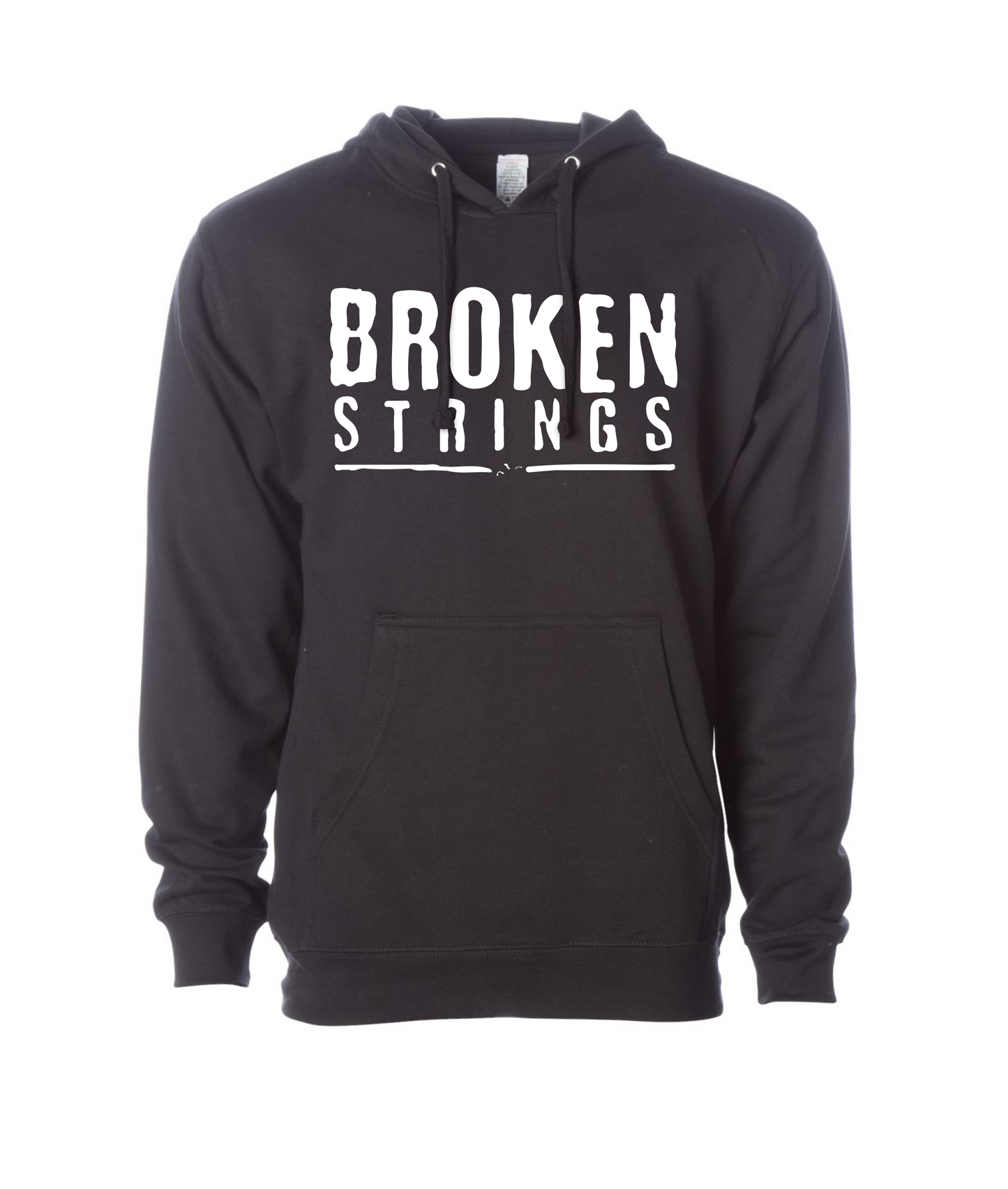 BROKEN STRINGS - BROKEN STRINGS - Black Hoodie