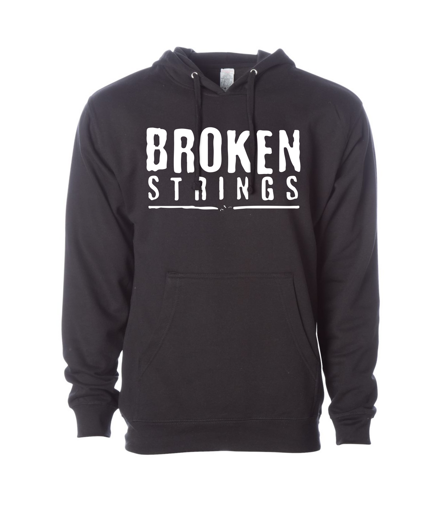 V-BRSTOP - BROKEN STRINGS - Black Hoodie