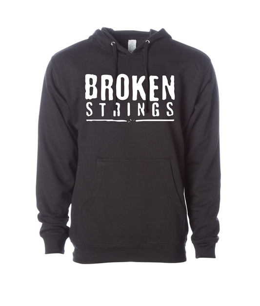 V-BRSTOP - BROKEN STRINGS - Black Hoodie