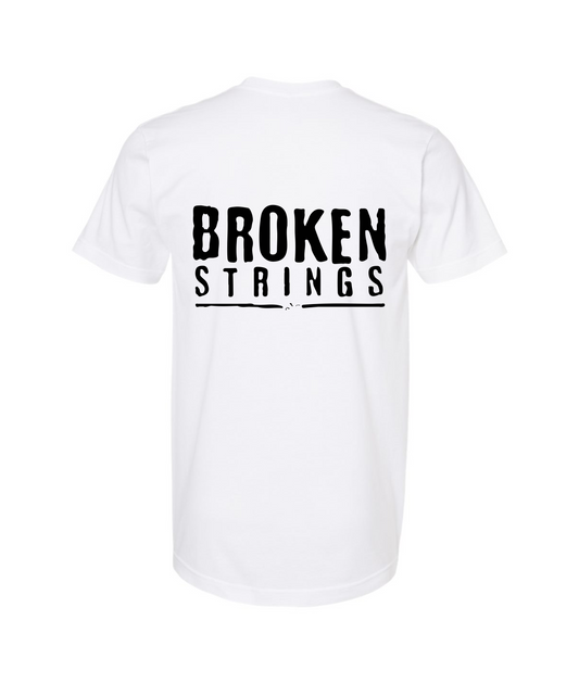 V-BRSTOP - BROKEN STRINGS - White T Shirt