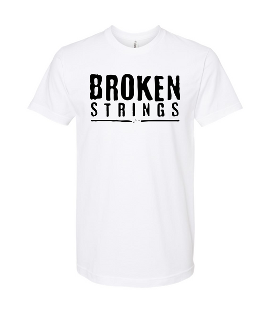 V-BRSTOP - BROKEN STRINGS - White T Shirt