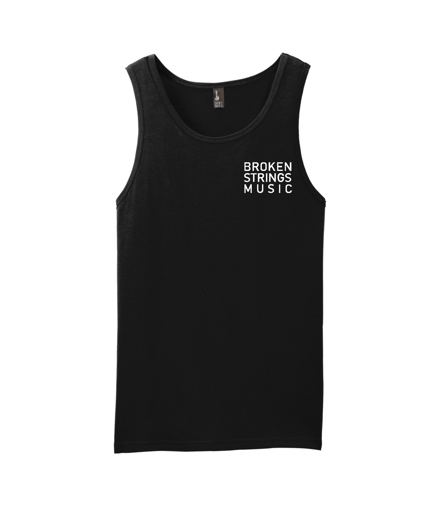 BROKEN STRINGS - BROKEN STRINGS MUSIC - Black Tank Top