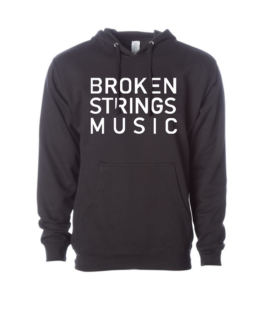 V-BRSTOP - BROKEN STRINGS MUSIC - Black Hoodie