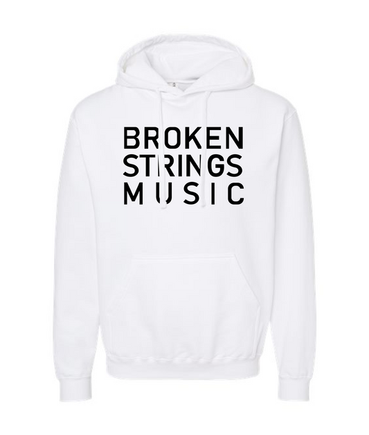 V-BRSTOP - BROKEN STRINGS MUSIC - White Hoodie