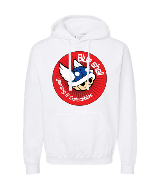 Blue Shell Gaming
 - Logo - White Hoodie