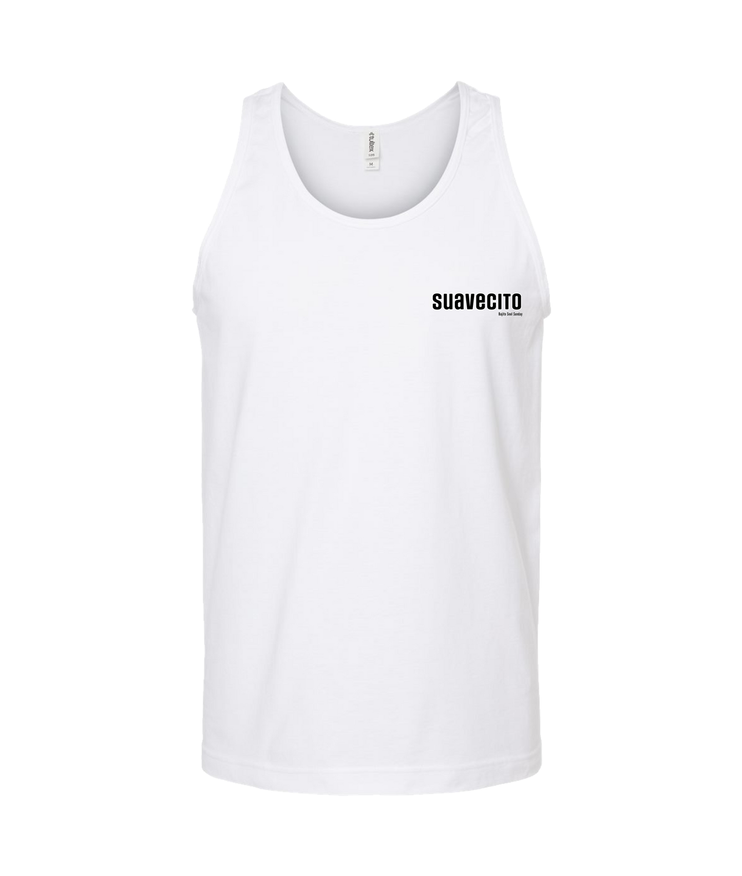 Bajito Soul Productions - SUAVECITO - White Tank Top