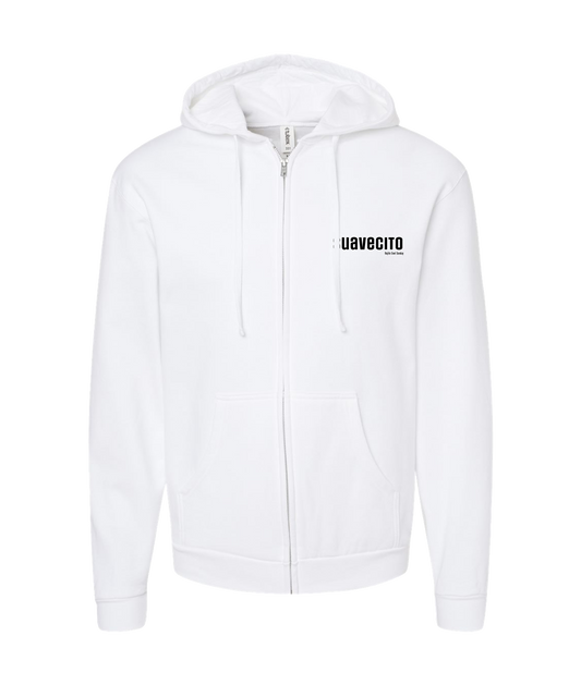 V-BSPTOP - SUAVECITO - White Zip Up Hoodie