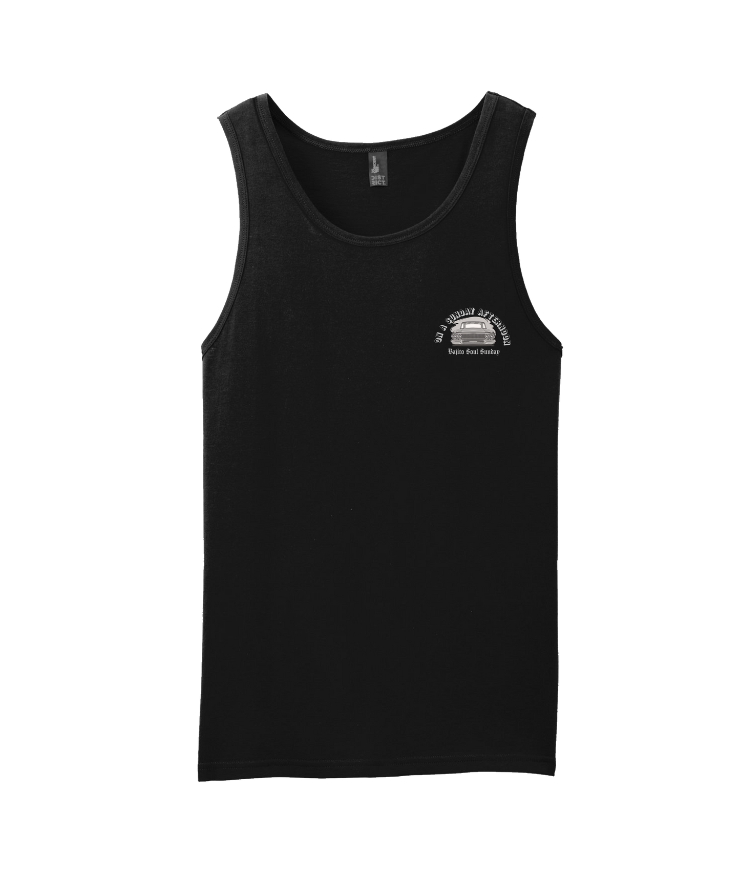 Bajito Soul Productions - SUNDAY AFTERNOON - Black Tank Top