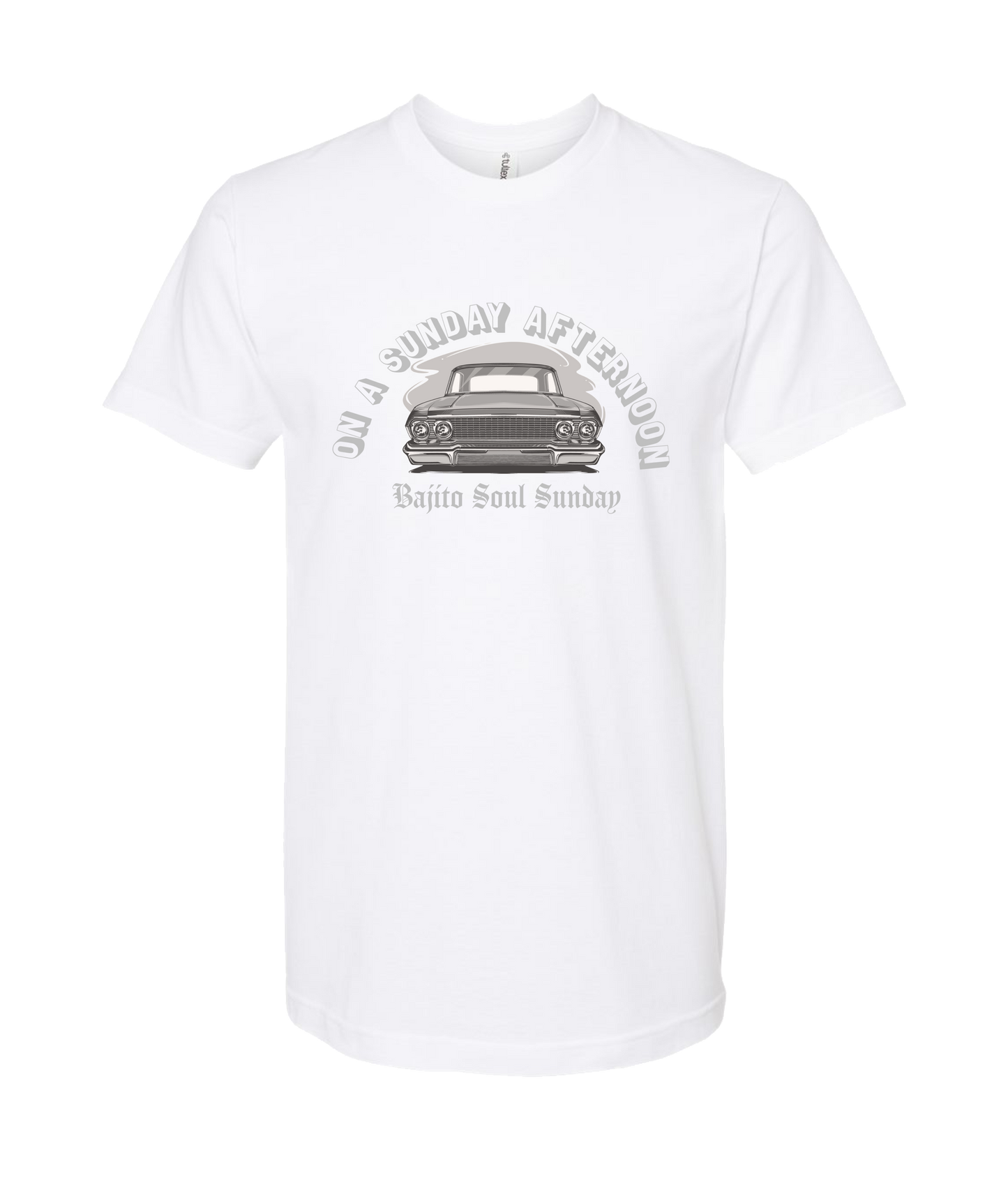 Bajito Soul Productions - SUNDAY AFTERNOON - White T Shirt