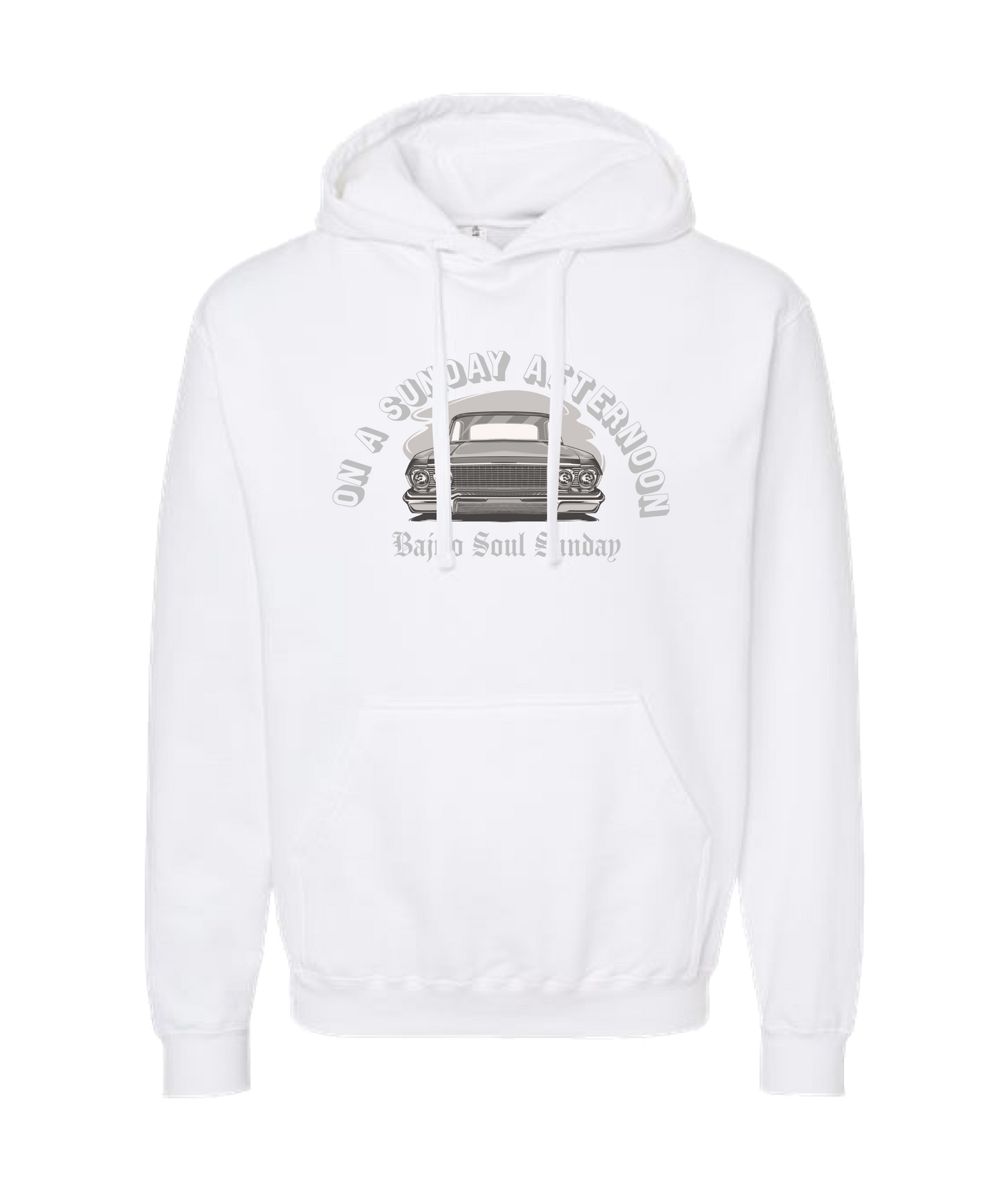 V-BSPTOP - SUNDAY AFTERNOON - White Hoodie