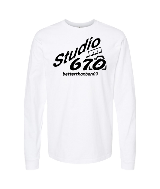 Better Than Bad - Studio 670 - White Long Sleeve T