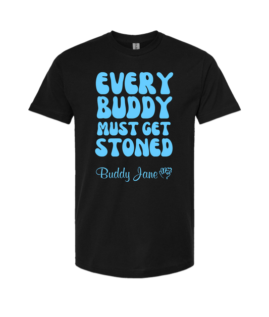 V-BUDTOP - EVERYBUDDY - Black T Shirt