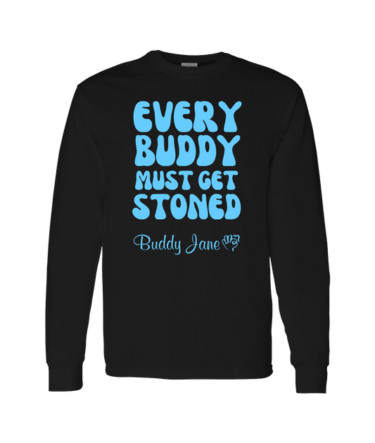Buddy Jane - EVERYBUDDY - Black Long Sleeve T