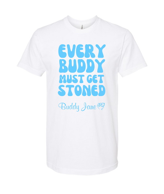 V-BUDTOP - EVERYBUDDY - White T Shirt