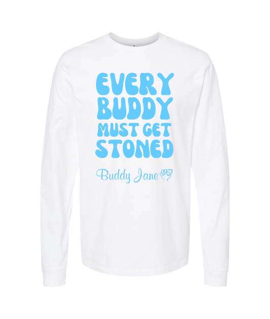 Buddy Jane - EVERYBUDDY - White Long Sleeve T