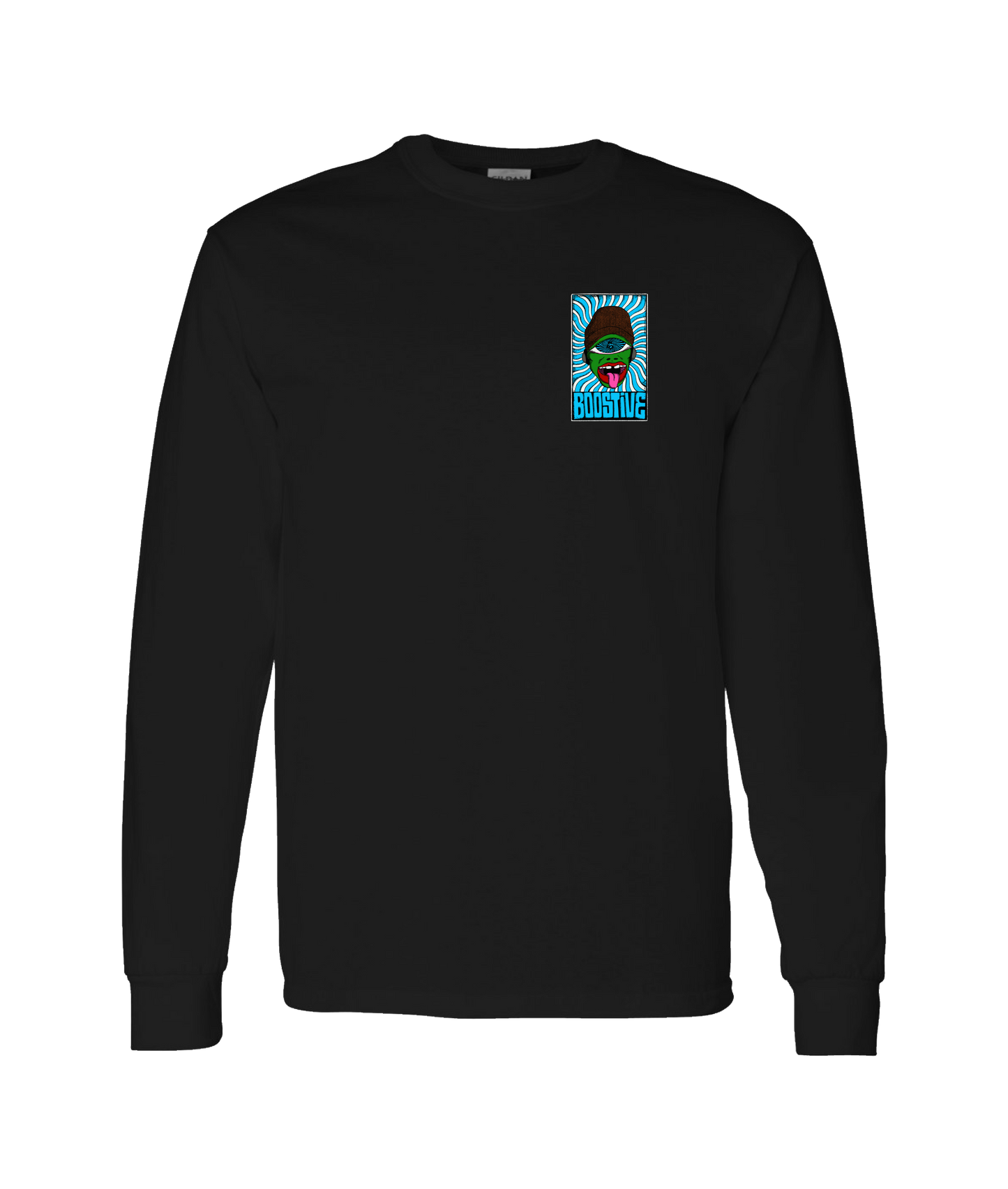 V-BVTOP - DESIGN 1 - Black Long Sleeve T