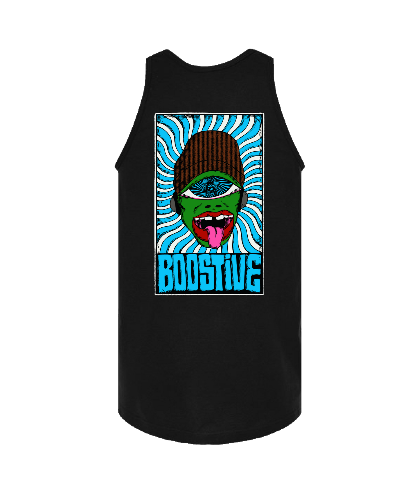 V-BVTOP - DESIGN 1 - Black Tank Top