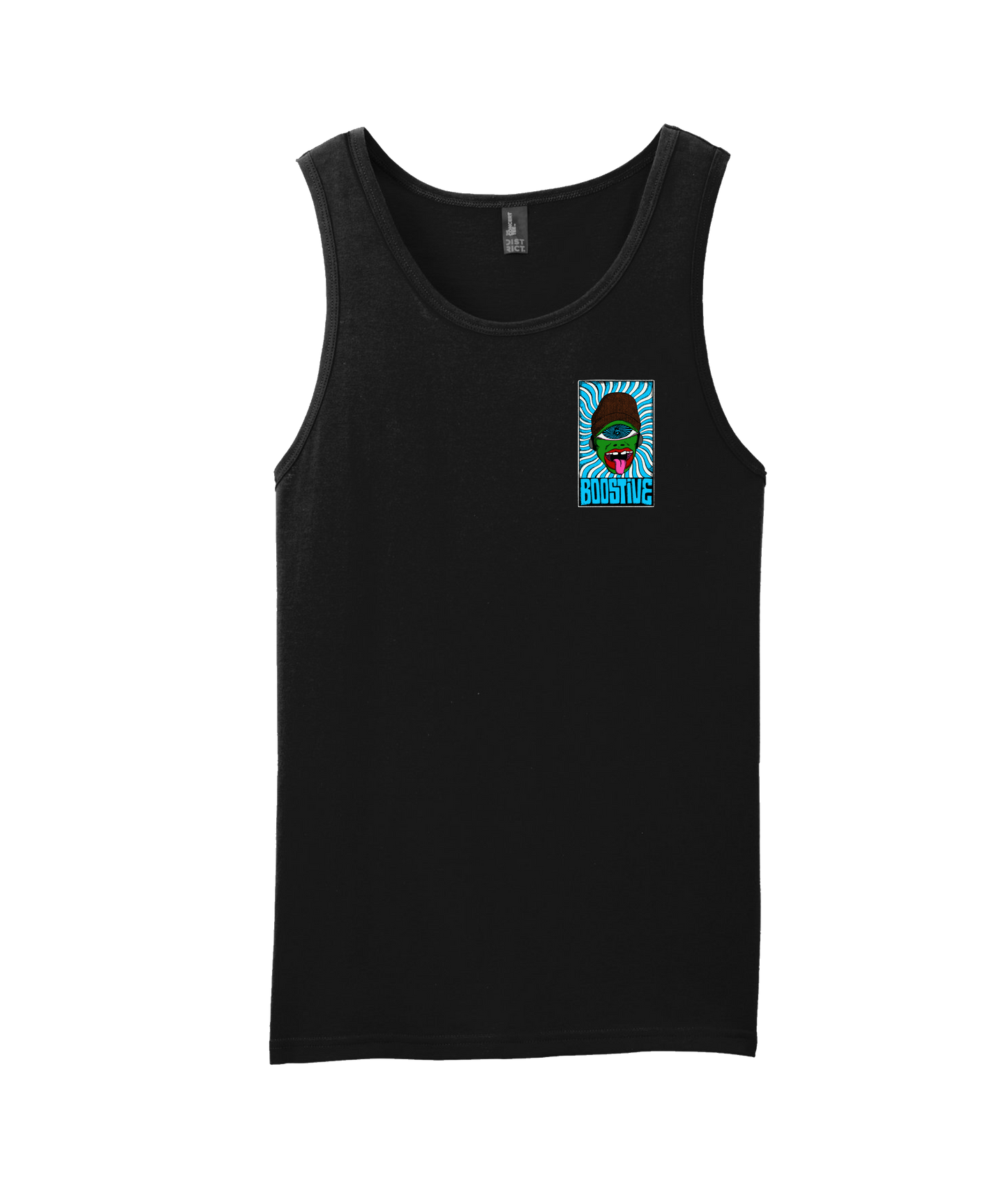 V-BVTOP - DESIGN 1 - Black Tank Top