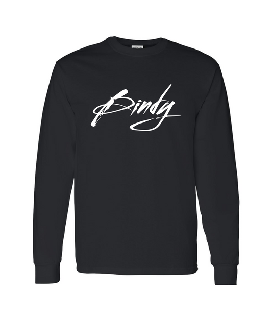 Bindy - Logo - Black Long Sleeve T