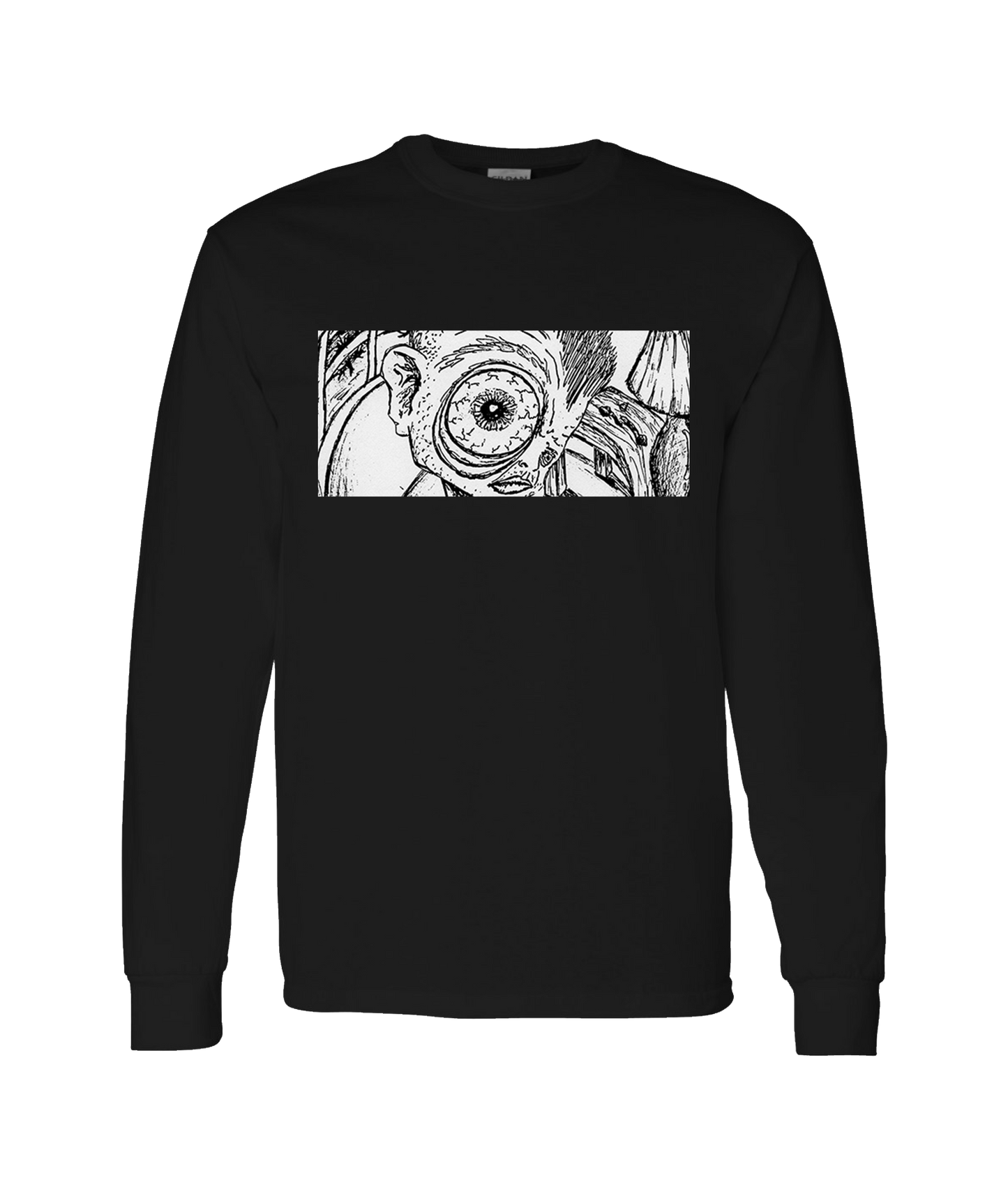 V-CANMTOP - DESIGN 1 - Black Long Sleeve T