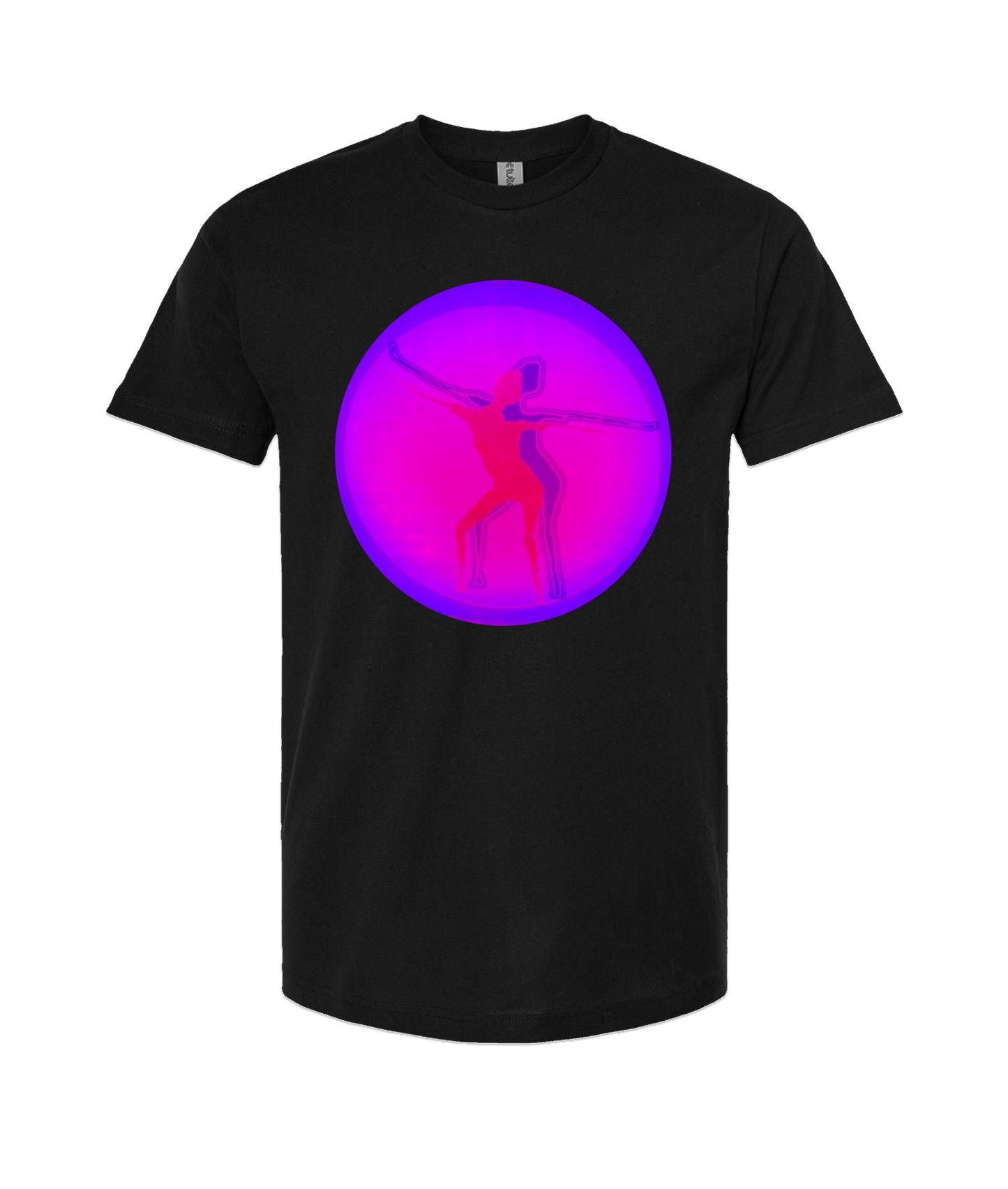 V-CANMTOP - DESIGN 2 - Black T Shirt