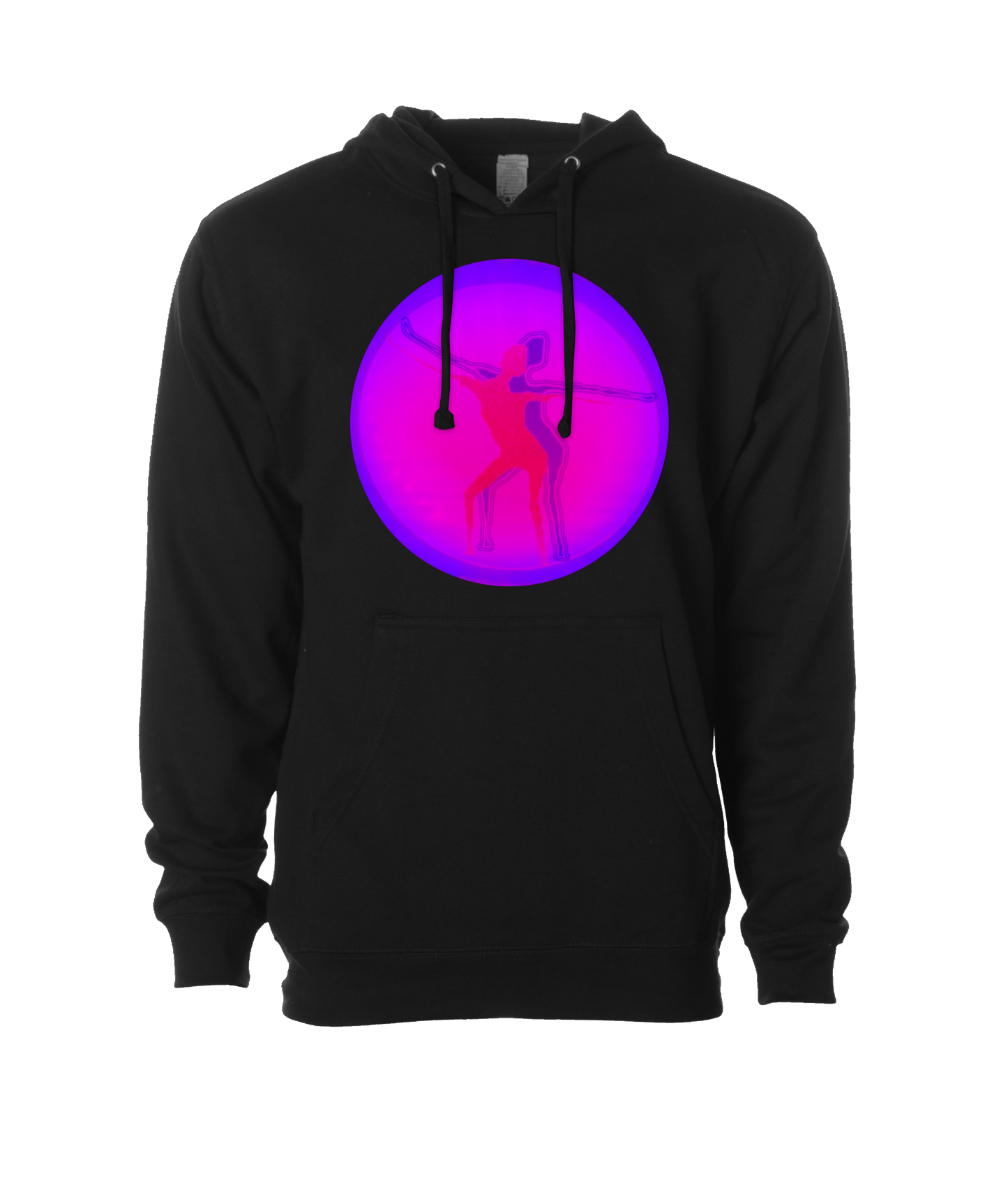 V-CANMTOP - DESIGN 2 - Black Hoodie