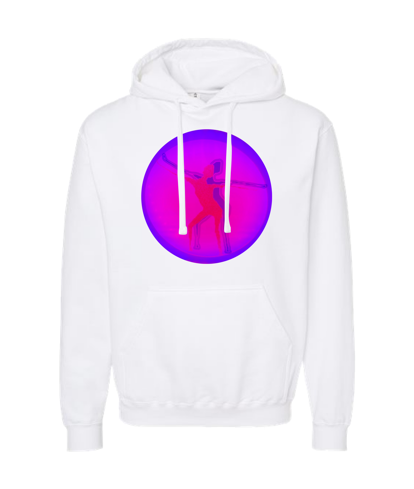 V-CANMTOP - DESIGN 2 - White Hoodie