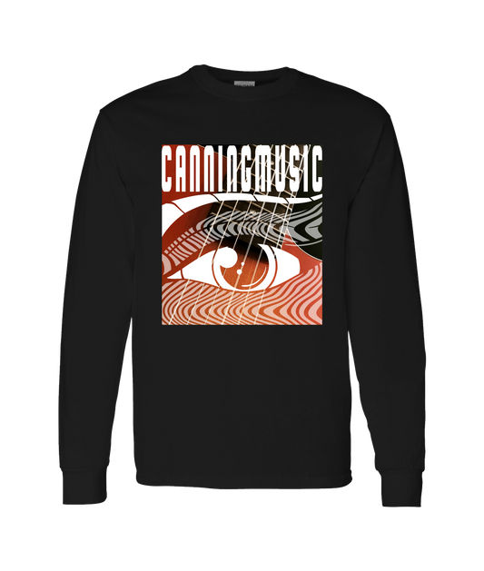 V-CANMTOP - DESIGN 4 - Black Long Sleeve T