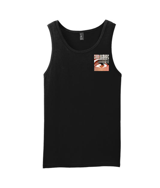 V-CANMTOP - DESIGN 4 - Black Tank Top