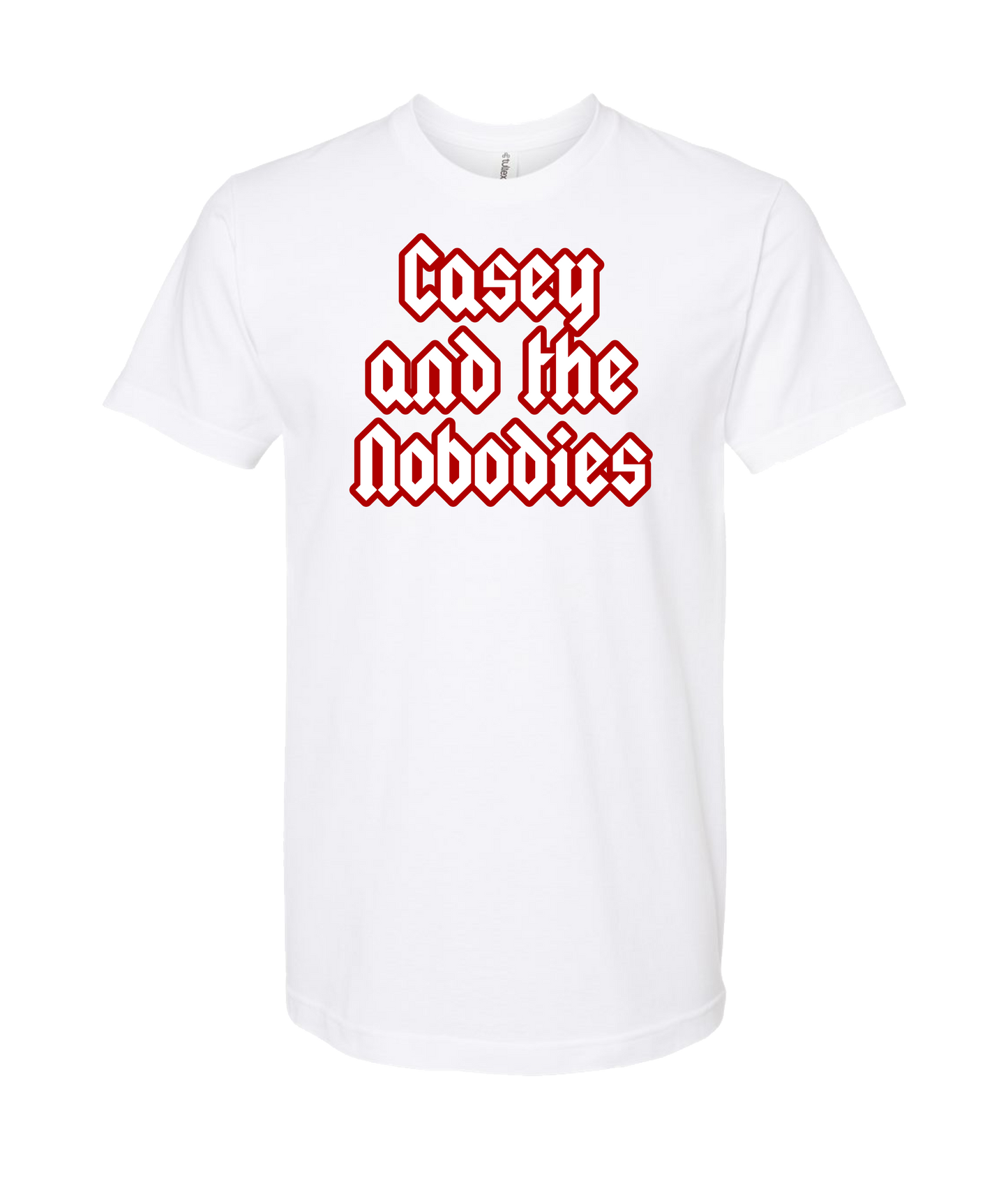 Casey and the Nobodies
 - Logo - White T-Shirt