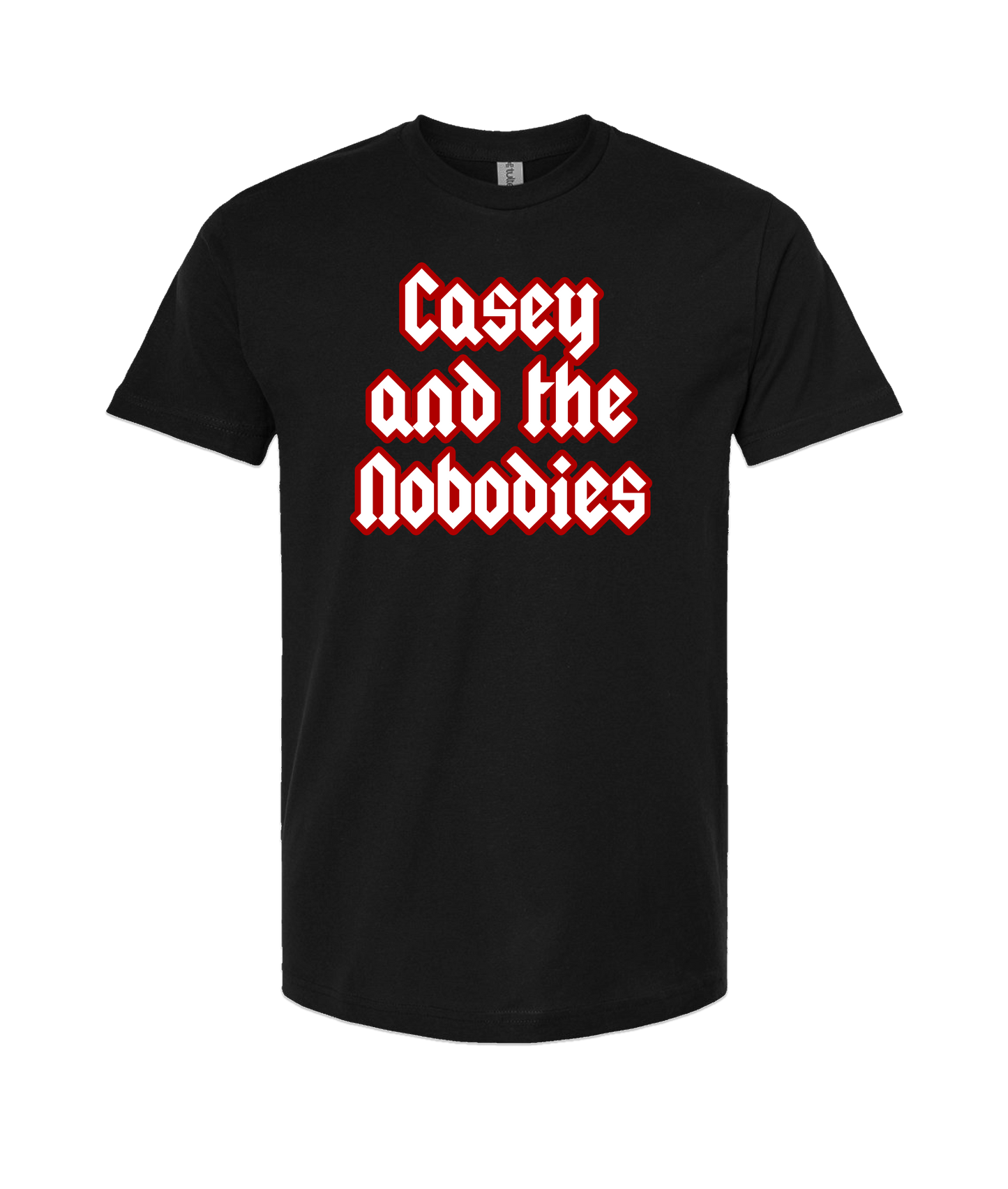 Casey and the Nobodies
 - Logo - Black T Shirt