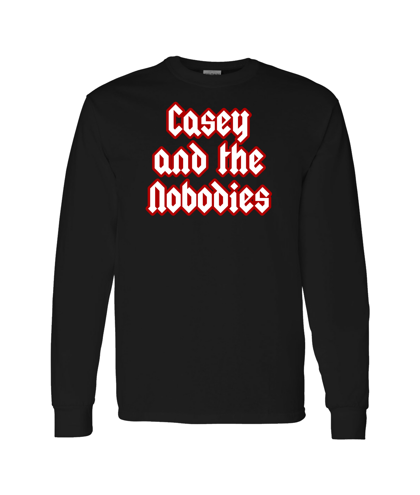 Casey and the Nobodies
 - Logo - Black Long Sleeve T