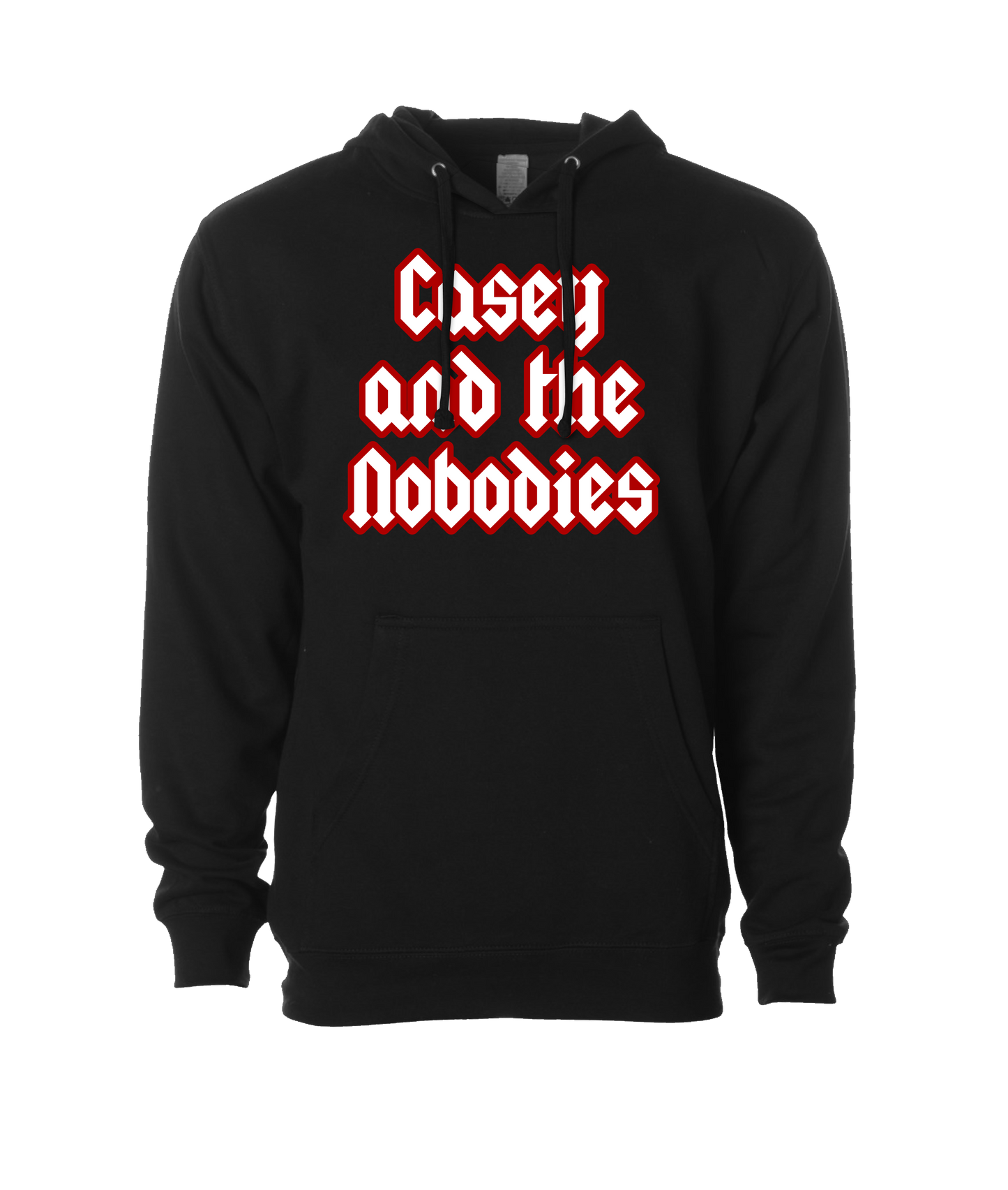 Casey and the Nobodies
 - Logo - Black Hoodie