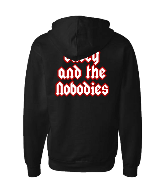Casey and the Nobodies
 - Logo - Black Zip Up Hoodie