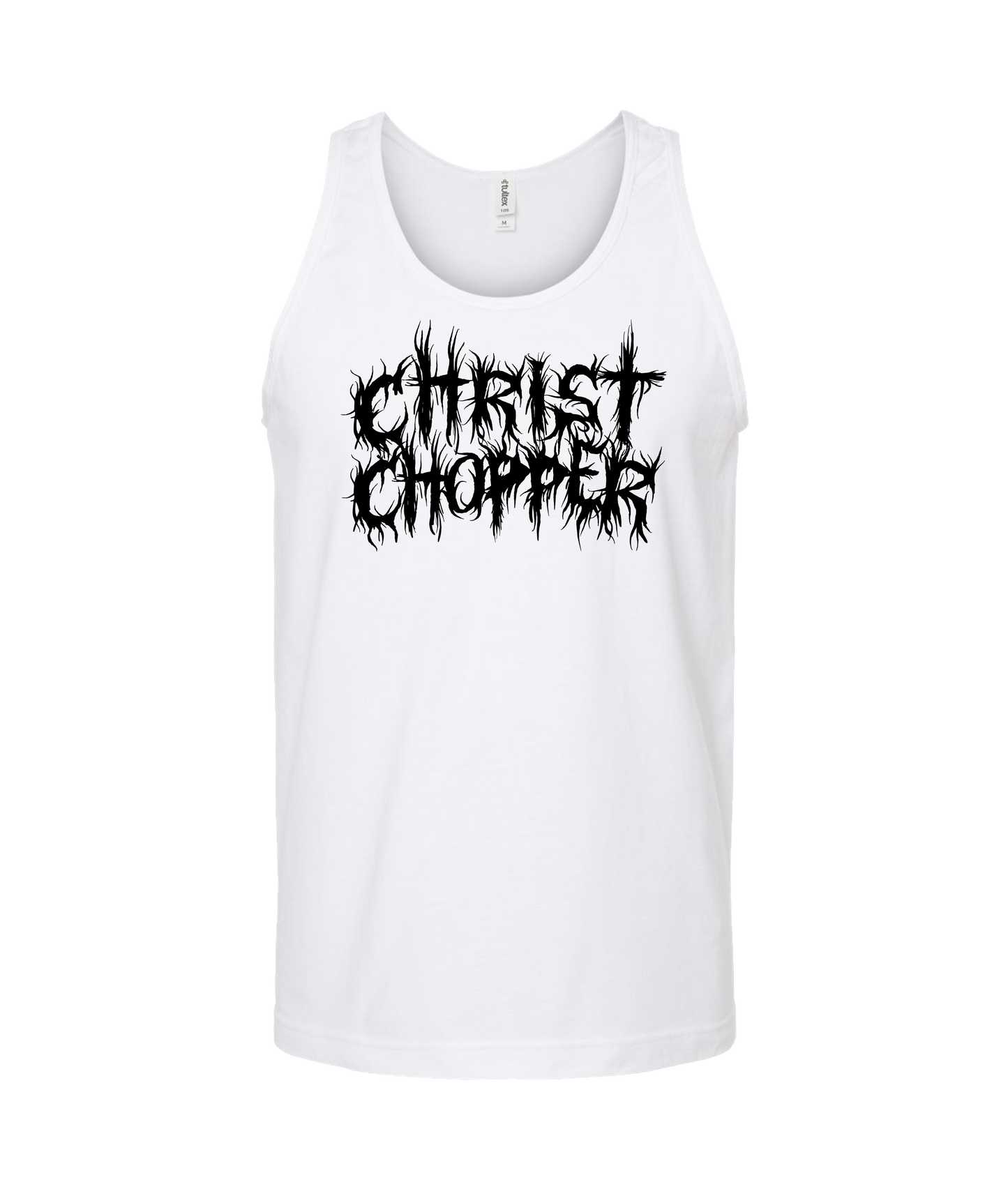 Christ Chopper - Logo - White Tank Top